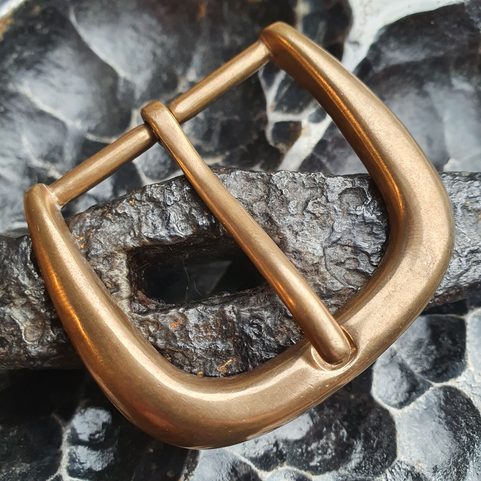 BRONZE BELT BUCKLE