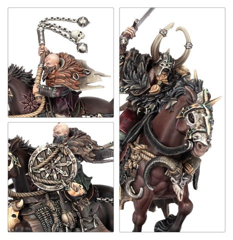 WARHAMMER OLD WORLD: WARRIORS OF CHAOS: CHAOS MARAUDER HORSEMEN