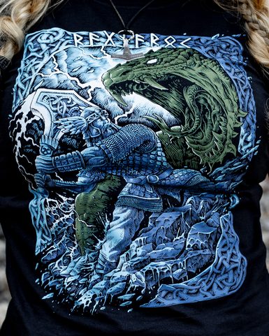 RAGNARÖK, VIKING T-SHIRT, COLORED, WOMEN'S