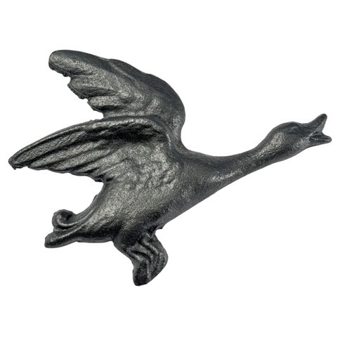 SWAN - FIGURINE, CAST IRON