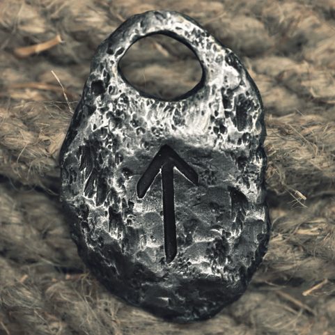 TIWAZ - RUNE PENDANT