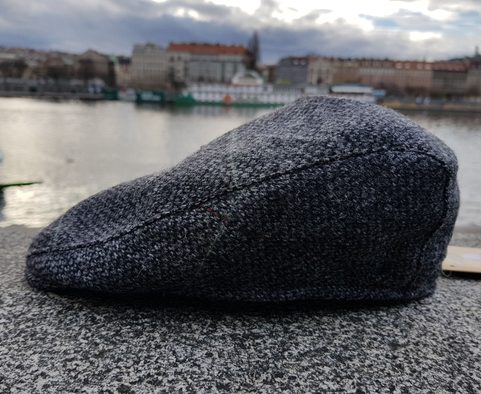 DONEGAL IRISH CAP WOOL GREY