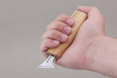 SMALL KNIFE FOR GEOMETRIC WOODCARVING C10S