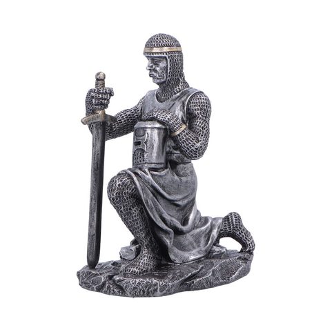 FIGUR EINES MITTELALTERLICHEN RITTERS, 15,1 CM