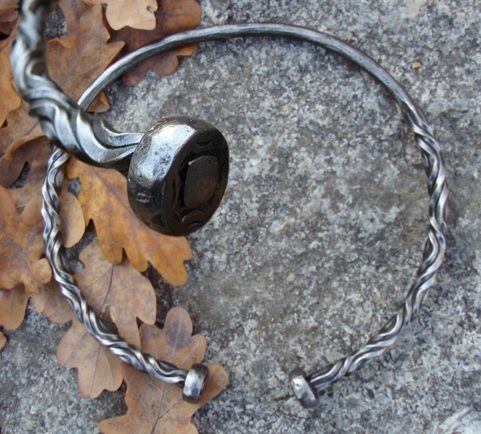 CHIEFTAIN TORC, HAND FORGED