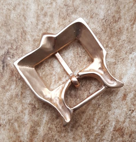 BOUCLE DE CEINTURE MÉDIÉVALE, RUS, BRONZE