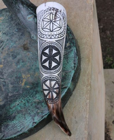 SLAVIJA, SLAVIC DRINKING HORN 0.4 L