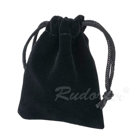 JEWELERY POUCH, VELVET, BLACK