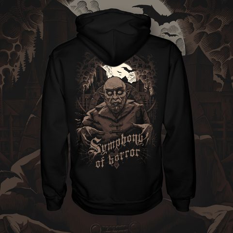 NOSFERATU SWEATSHIRT MIT REISSVERSCHLUSS