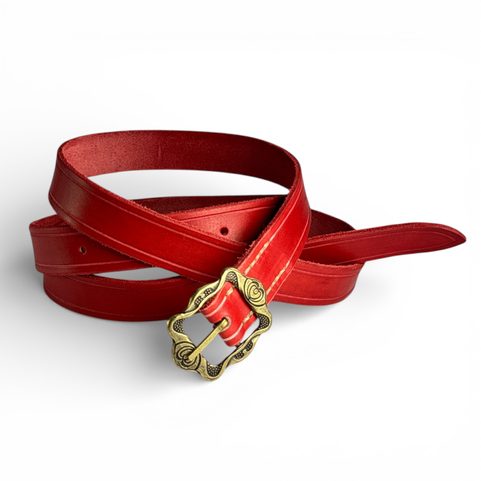 CEINTURE HISTORIQUE EN CUIR, XVIE SIÈCLE