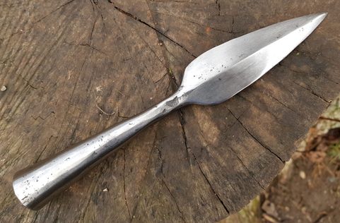 HAND FORGED SPEAR - POLISHED
