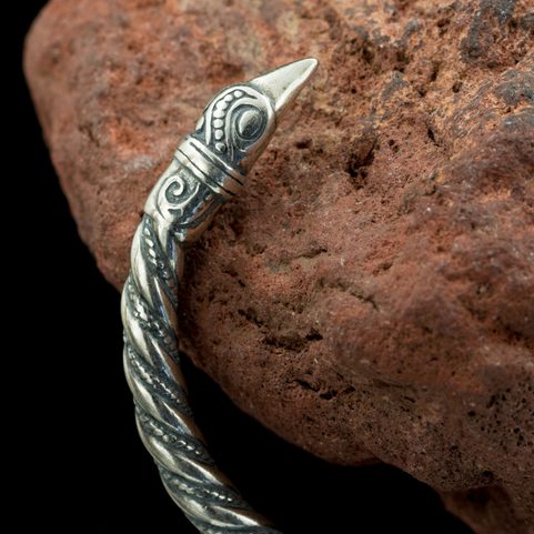 CORBEAU VIKING, ART MAMMEN, BRACELET, ARGENT STERLING