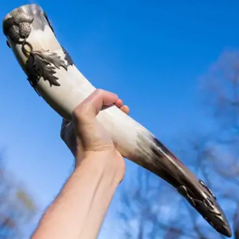 SCOTTISH THISTLE - ALBA, DRINKING HORN