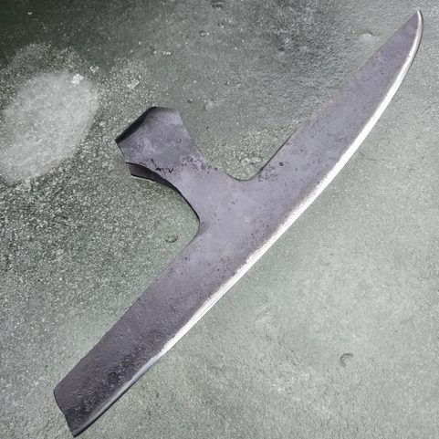 BARDICHE-AXT, 15. JAHRHUNDERT, SCHWEDEN