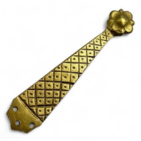 BELT STRAP END, ZINC