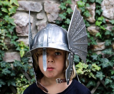 CHILD POLISH WINGED HUSSAR HELMET