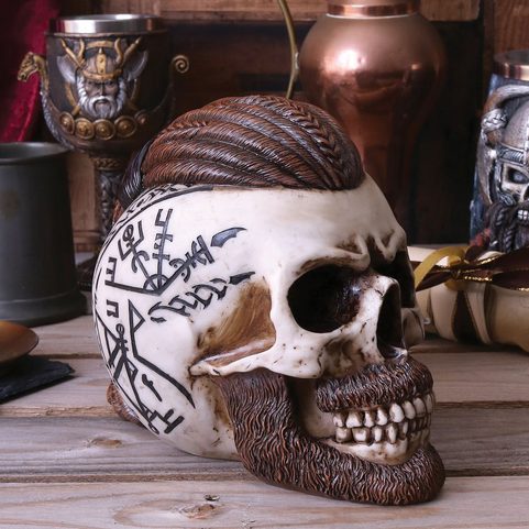 RAGNAR VIKING SKULL, DECORATION