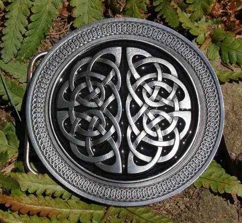 CELTIC KNOT, BELT BUCKLE