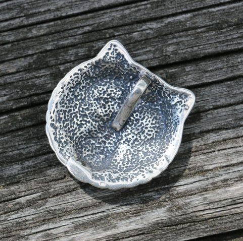 PENDENTIF OURS, D'ARGENT