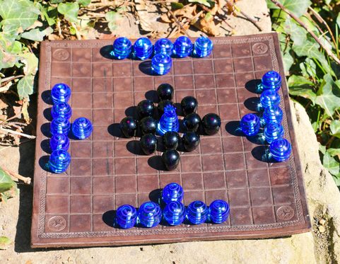 GLASS HNEFATAFL, VIKING GAME, BIRKA GRAVE 523