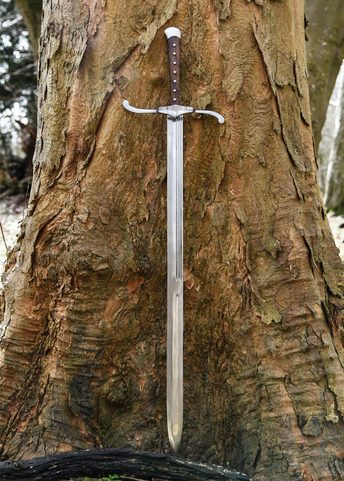 GERMAN LANGMESSER WITH LEATHER SHEATH 1510