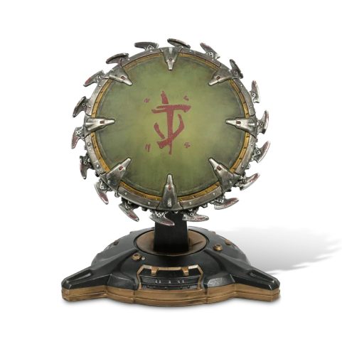 DOOM THE DARK AGES MINI SHIELD SAW REPLICA