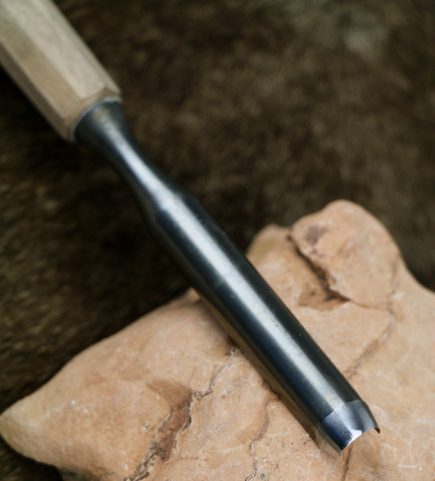 WOOD CHISEL, HAND FORGED, TYPE XIX