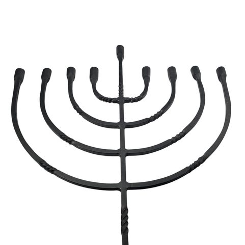 MENORAH, SEVEN-ARM CANDLESTICK
