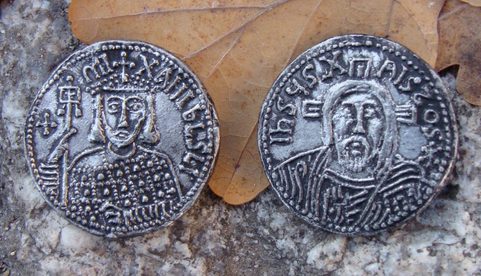 MICHAL III, SOLIDUS, 9 CENTURY