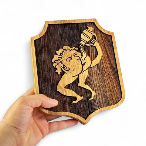 BOTTOMLESS HOLE, WOODEN WALL SHIELD, KINGDOM COME: DELIVERANCE 2, SMALL