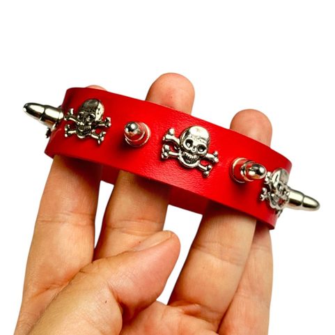 ROCKER, LEATHER BRACELET XXIV