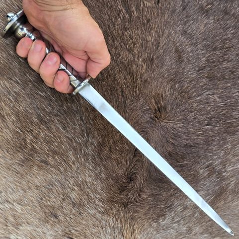 RONDEL DAGGER, PANZERSTECHER TYPE, XV. CENTURY