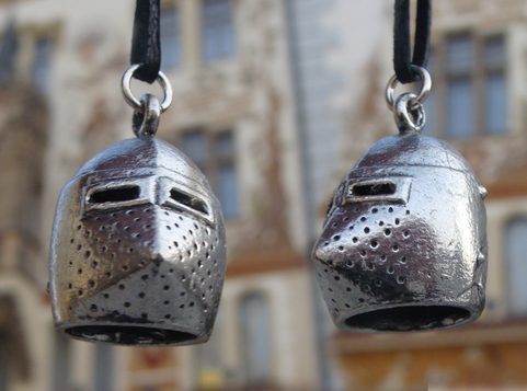 MEDIEVAL HELMET - KNIGHT, PENDANT