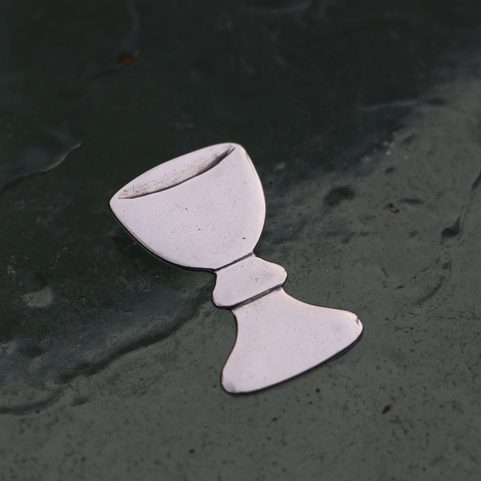 HUSSITE CHALICE, PENDANT SILVER 925