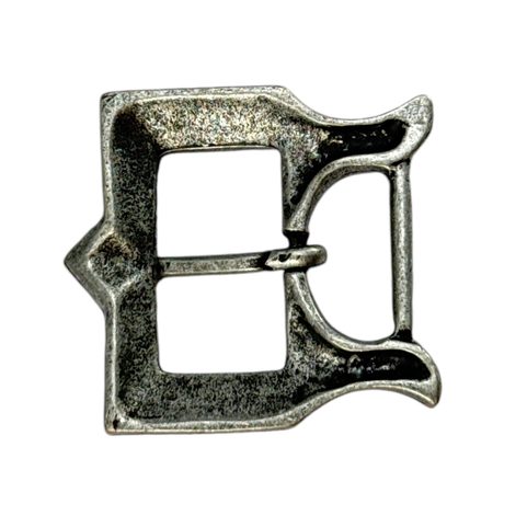 MEDIEVAL BELT BUCKLE GROOVED, KIEVAN RUS ZINC
