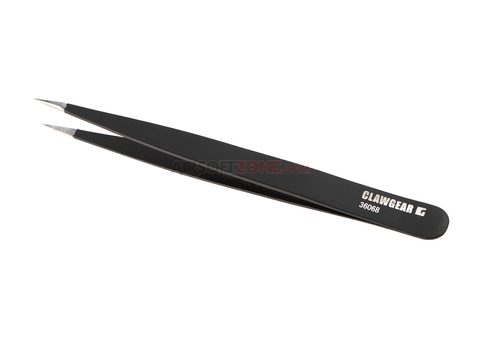 POINT TIP TWEEZERS 11.5CM CLAWGEAR