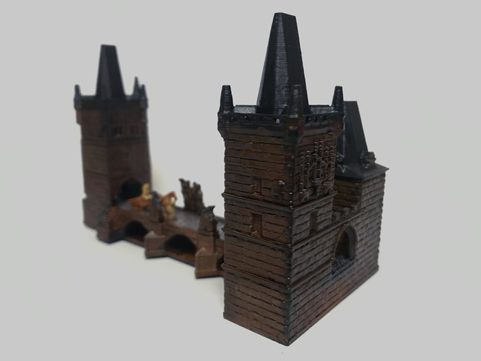PONT CHARLES - PRAGUE, MINIATURE