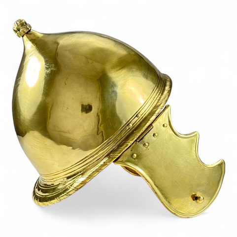 CELTIC HELMET MONTEFORTINO, BRASS, REPLICA