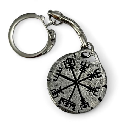VEGVISÍR, KEY CHAIN, ZINC
