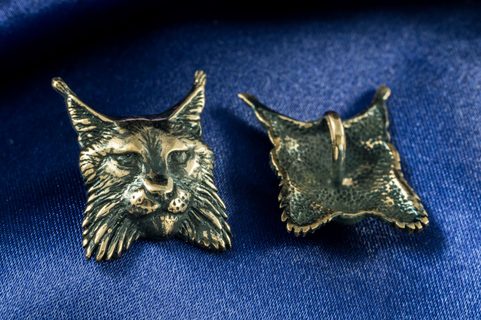 LYNX, PENDENTIF, BRONZE