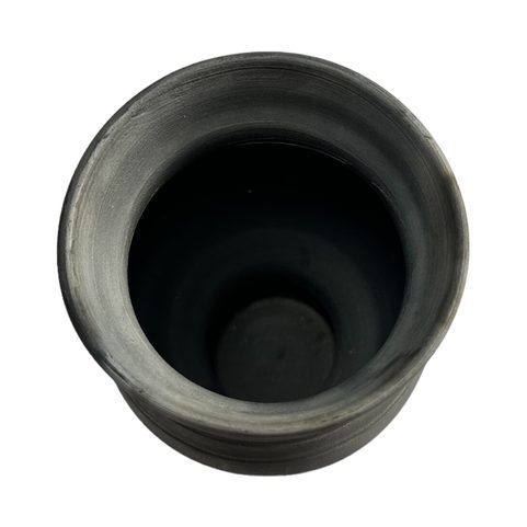 MEDIEVAL GOBLET, SMOKED CERAMICS