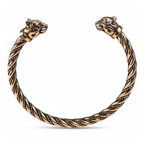 CAITLIN, CELTIC CAT, BRACELET, BRONZE