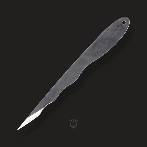 FLAMED BLADE, THROWING KNIFE