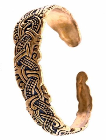 THORLEIF - BRACELET VIKING EN BRONZE