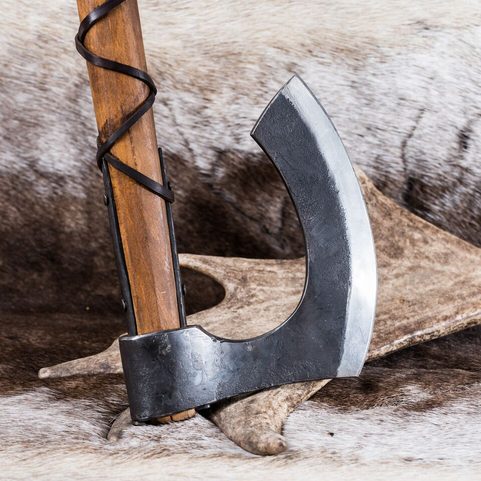 LODBROK, HACHE VIKING FORGÉE
