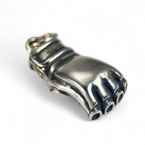 MMA HANDSCHUHE, ANHÄNGER SILBER 925 10G