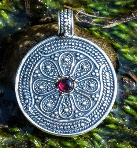 VESNA, SLAWISCHER SILBERSCHMUCK, AG 925, ALTE STADT, 11G
