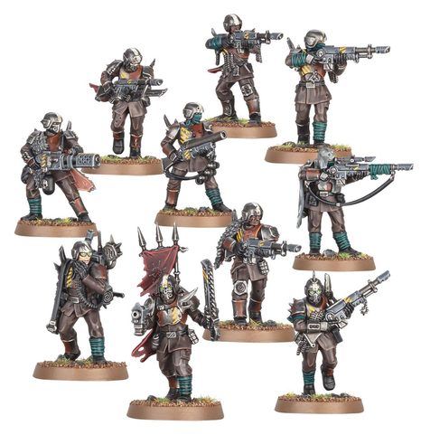 WARHAMMER 40K: CHAOS SPACE MARINES - TRAITOR GUARDSMEN SQUAD