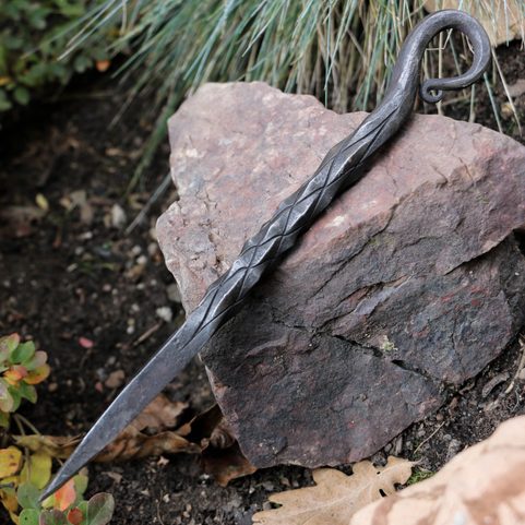 MEDIEVAL SKEWER HAND FORGED, IRON