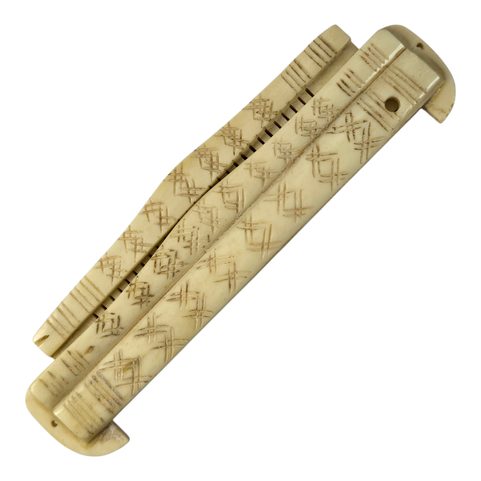 PEIGNE VIKING AVEC FOURREAU 16 CM